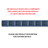Nomination Composable Classic Starter Bracelet Matte Sapphire Blue IP*